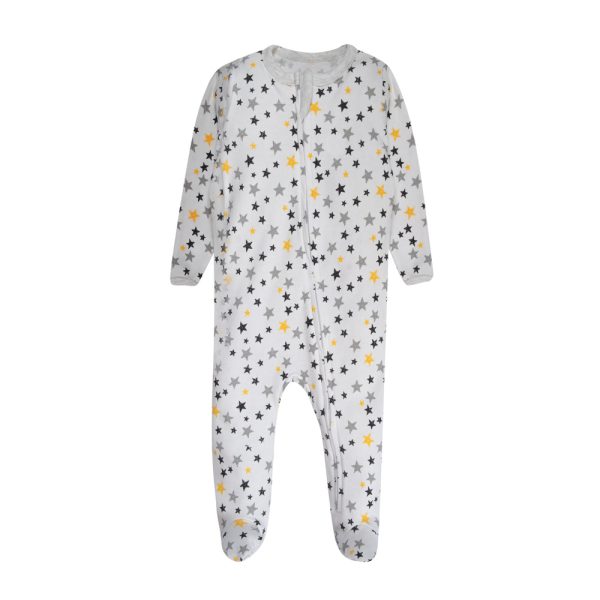3PK Sleep 'N Play Baby Outfit - Soft and Comfortable Infant Clothing Set (FN-6001)