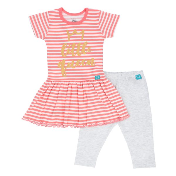 Kids Skirt, Shirt & Leggings Set - Comfortable and Stylish Outfit (FG-3501)