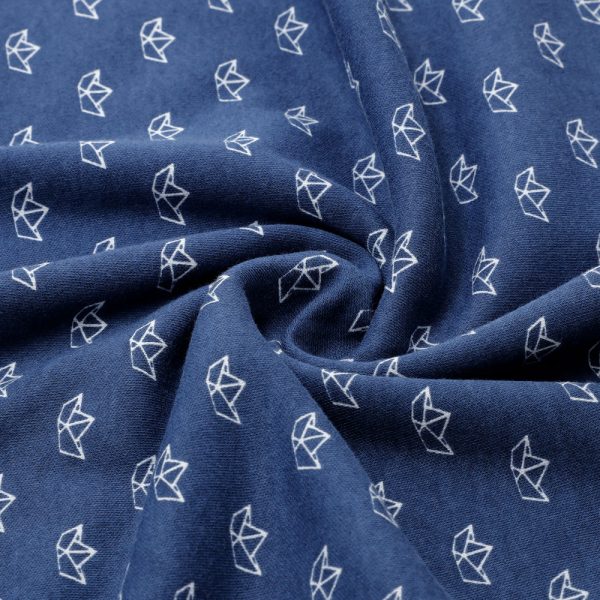 2-Pack Swaddle Blankets - Soft & Breathable Cotton Receiving Blankets (FB-7002)