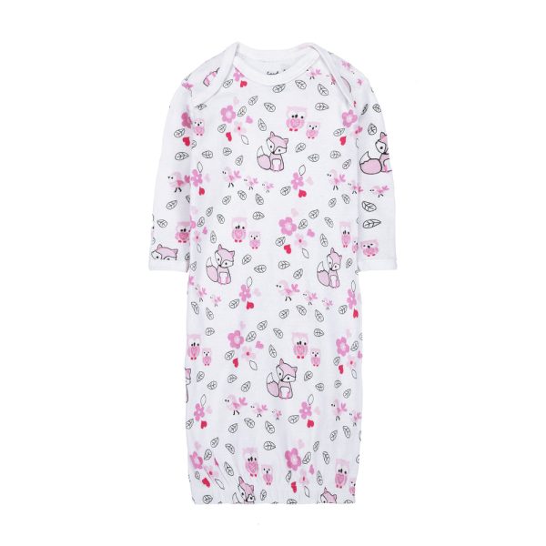 2pk Baby Gown - Soft & Comfortable Infant Sleepwear | FS-489