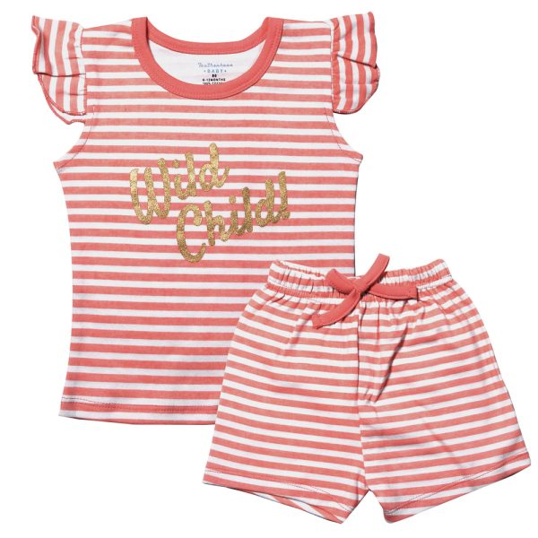 2PC Shirt & Shorts Set - Comfortable and Stylish Summer Outfit (FG-3001)